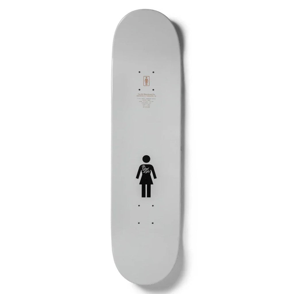 Shape Girl Skateboards Malto Goodlife - Branco