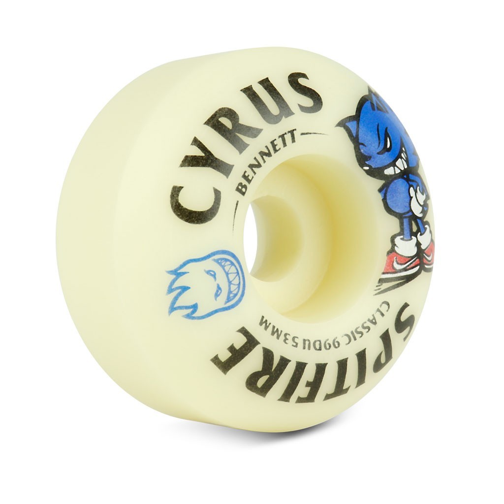 Roda Spitfire Wheels Cyrus Bennett Classic 53MM - 99DU - Bege