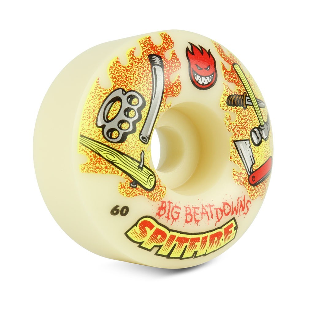 Roda Spitfire Wheels Big Beatdowns Classic Formula Four 60MM - 99DU - Bege