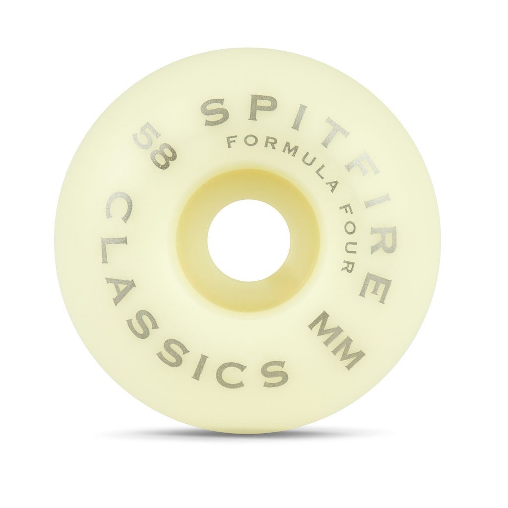 Roda Spitfire Wheels Classic Formula Four 58mm - 99DU - Bege