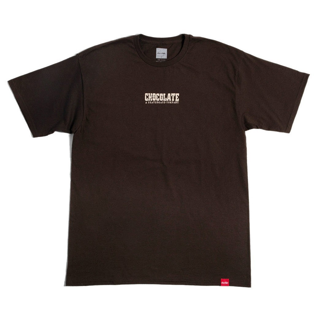 Camiseta Chocolate Skateboards Western - Marrom
