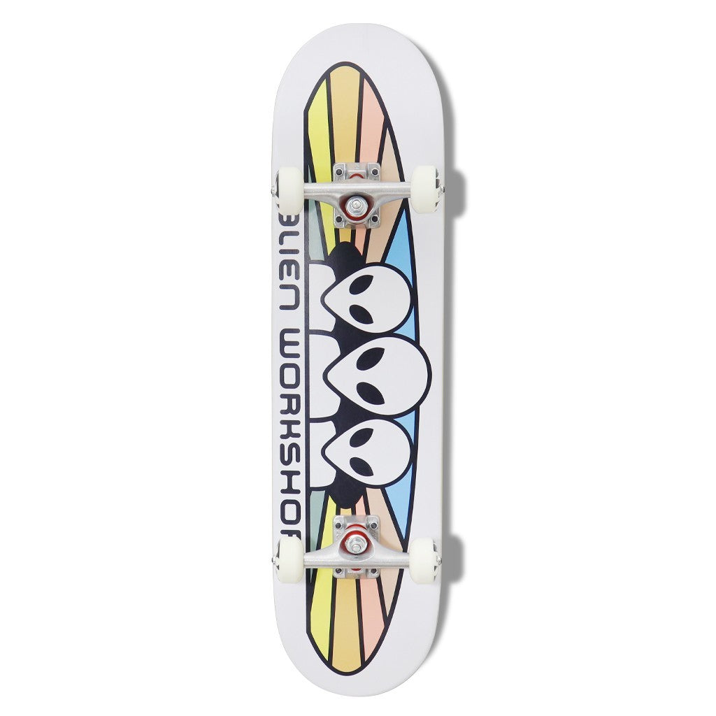 Skate Completo Alien Workshop Spectrum - Branco