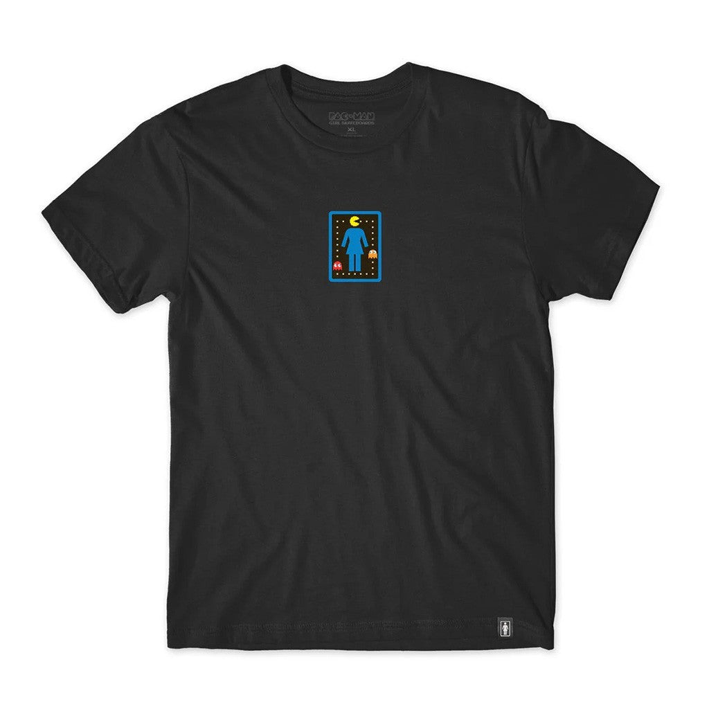 Camiseta Girl Skateboards Og Pac-loc - Preto
