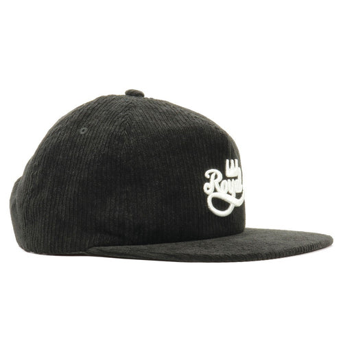 Boné Royal Trucks Evolved Script Cord - Preto / Branco