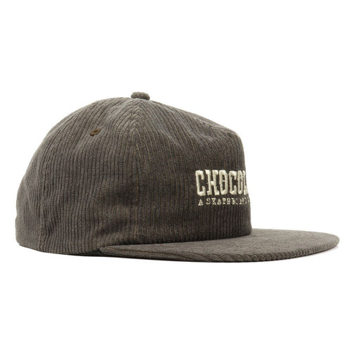 Boné Chocolate Skateboards Western Cord 5 Panel - Marrom / Bege