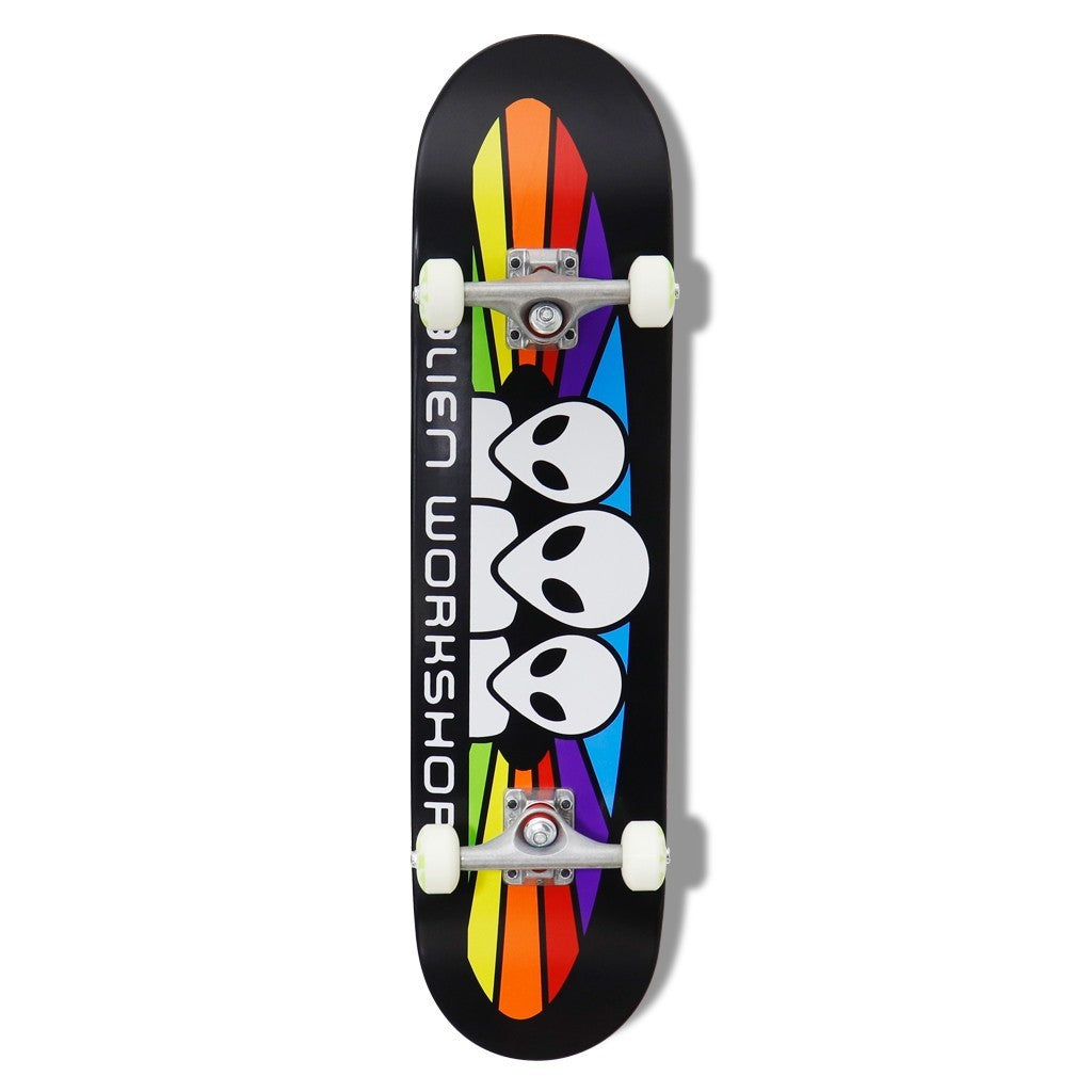 Skate Completo Alien Workshop Spectrum - Preto