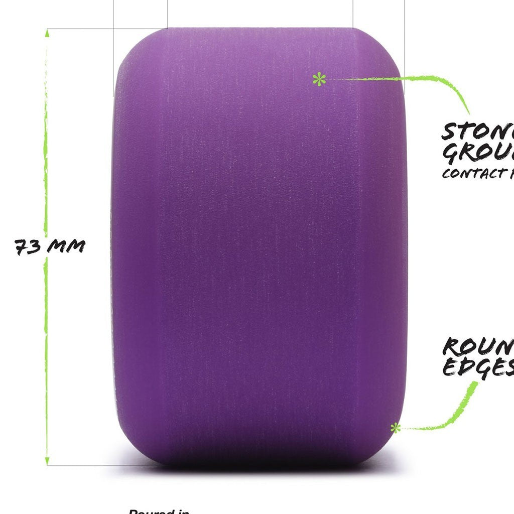 Roda Orangatang Wheels Beefcake 73mm 83a - Roxo