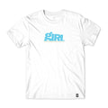Camiseta Girl Skateboards Rising - Branco