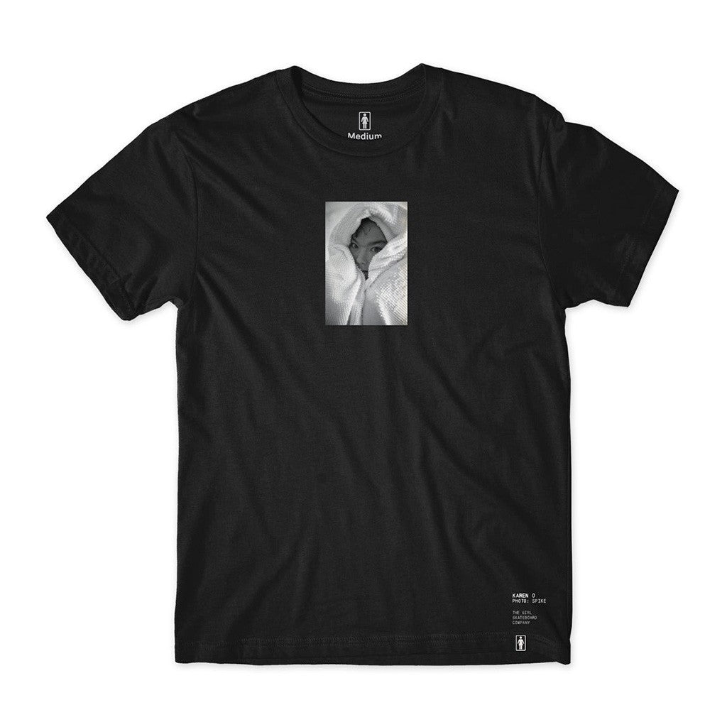 Camiseta Girl Skateboards Bjork - Preto