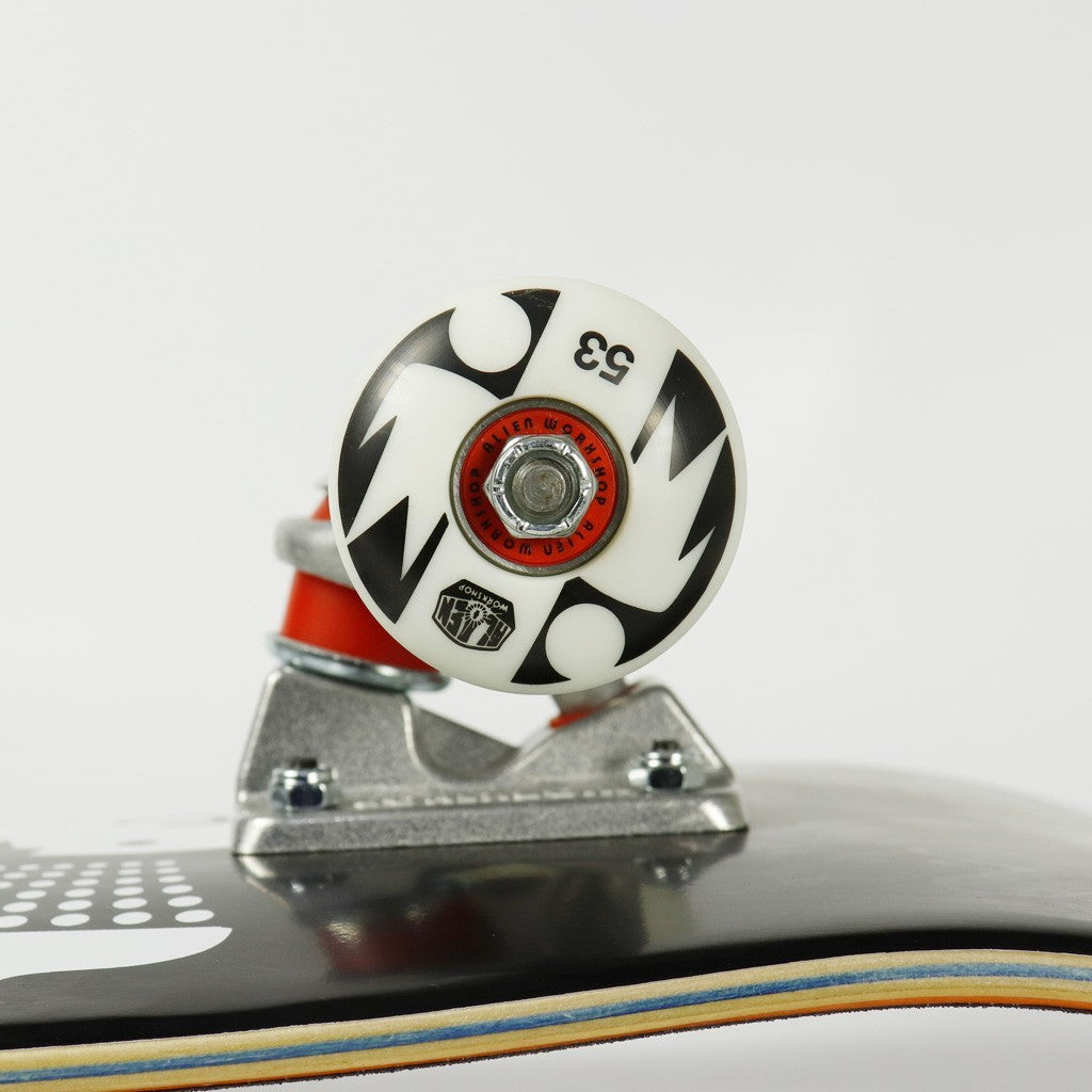 Skate Completo Alien Workshop Abduction - Preto