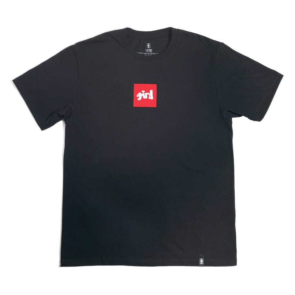 Camiseta Girl Skateboards Chunk - Preto