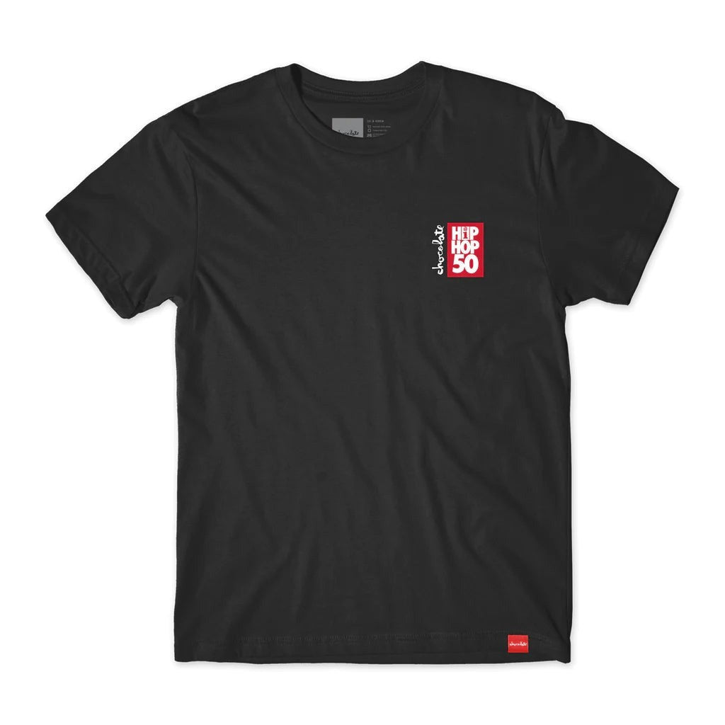 Camiseta Chocolate Skateboards Inter50 - Preto