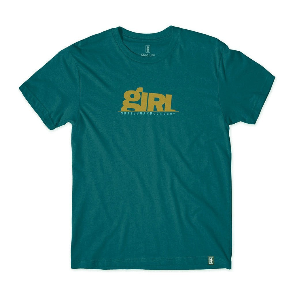 Camiseta Girl Skateboards Rising - Azul