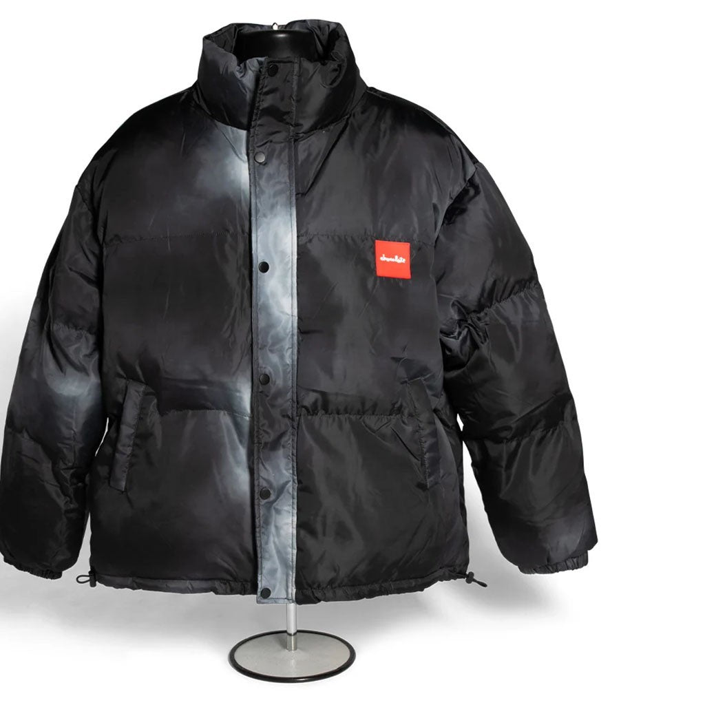 Jaqueta Chocolate Skateboards Super Haze Nylon Puffer - Preto