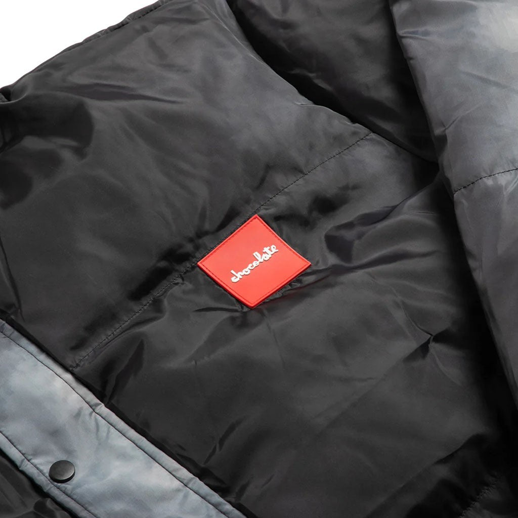Jaqueta Chocolate Skateboards Super Haze Nylon Puffer - Preto