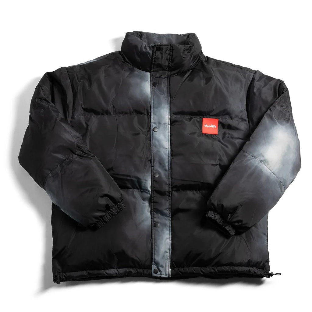 Jaqueta Chocolate Skateboards Super Haze Nylon Puffer - Preto
