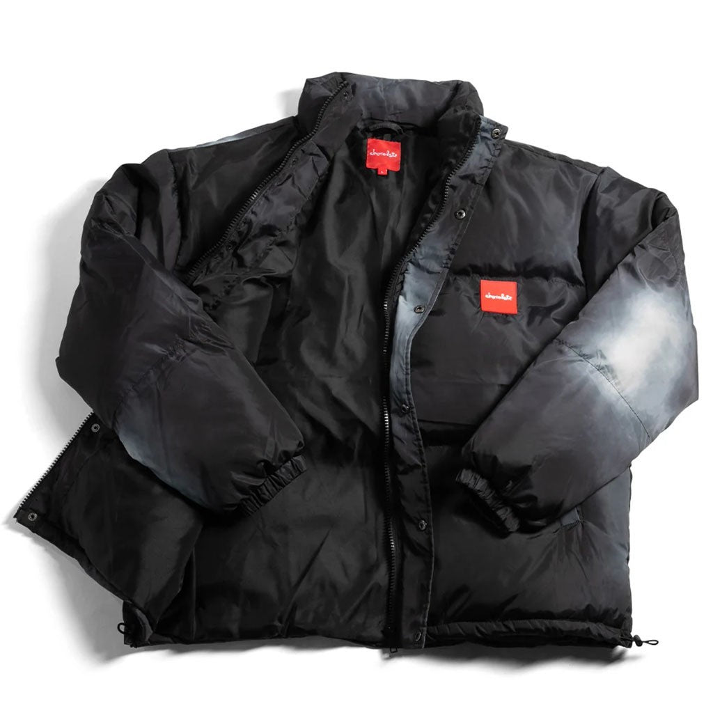 Jaqueta Chocolate Skateboards Super Haze Nylon Puffer - Preto