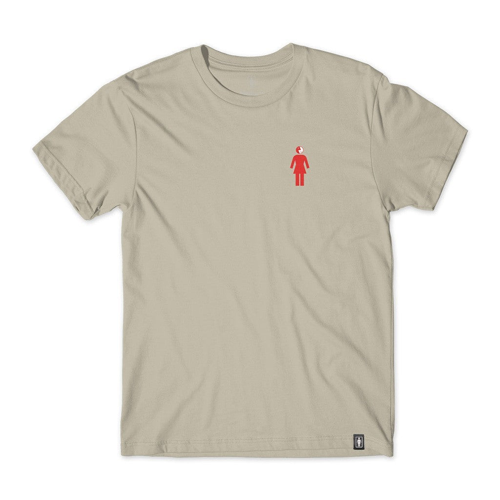 Camiseta Girl Skateboards Dialog - Bege
