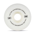 Roda Girl Skateboards Clean OG Conical 55 mm - 99A - Branco