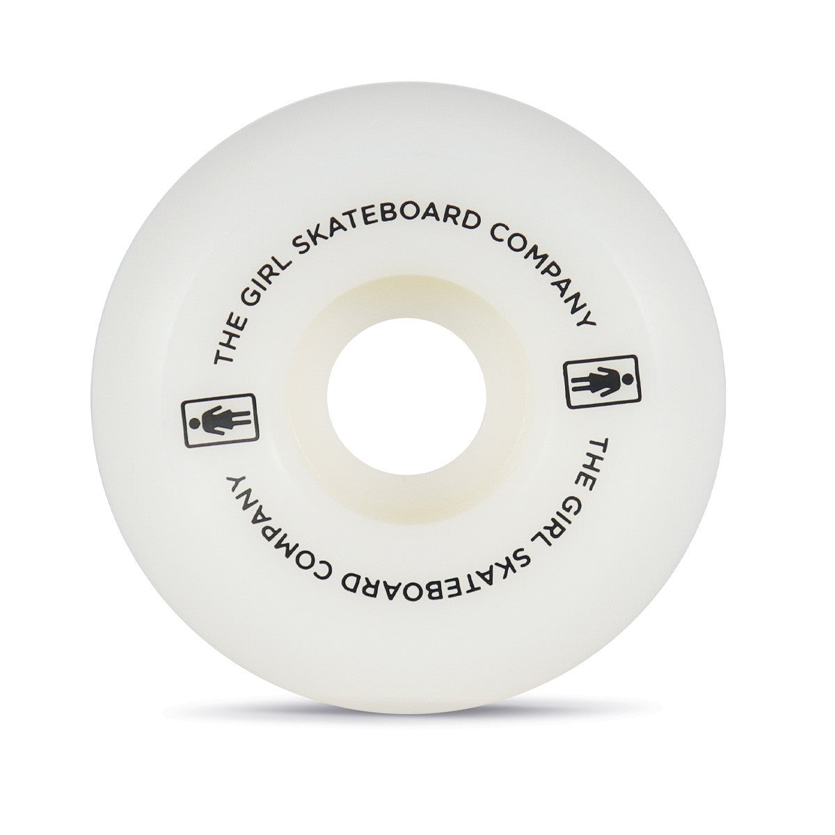 Roda Girl Skateboards Clean OG Conical 55 mm - 99A - Branco