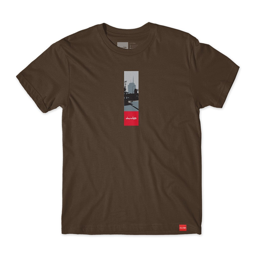 Camiseta Chocolate Skateboards Return City - Marrom