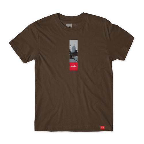 Camiseta Chocolate Skateboards Return City - Marrom