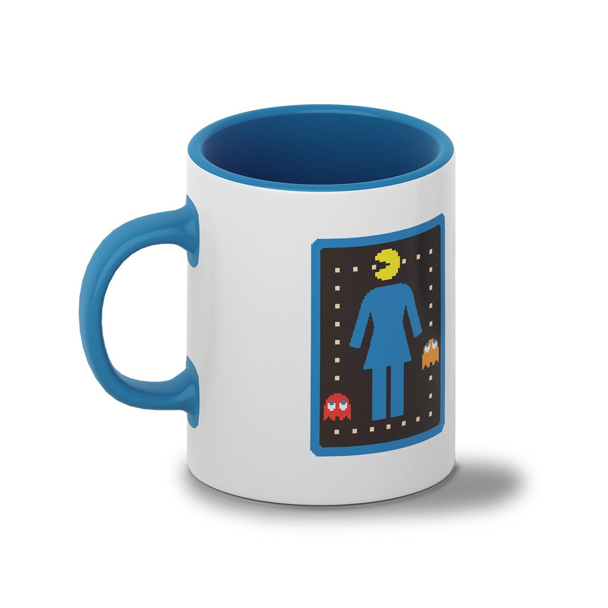 Caneca Girl Skateboards Pac-man OG Pac-lock - Branco