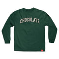 Camiseta manga longa Chocolate Skateboards League - verde