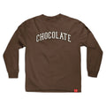 Camiseta manga longa Chocolate Skateboards League - Marrom