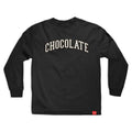 Camiseta manga longa Chocolate Skateboards League - Preto