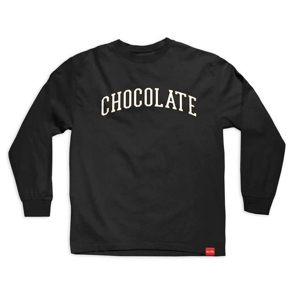 Camiseta manga longa Chocolate Skateboards League - Preto