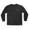 Camiseta manga longa Chocolate Skateboards 94 Script - Preto