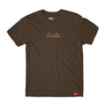 Camiseta Chocolate Skateboards 94 Script - Marrom