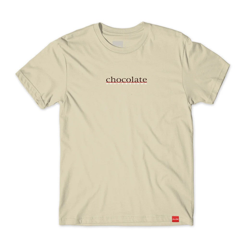 Camiseta Chocolate Skateboards Bar - Bege