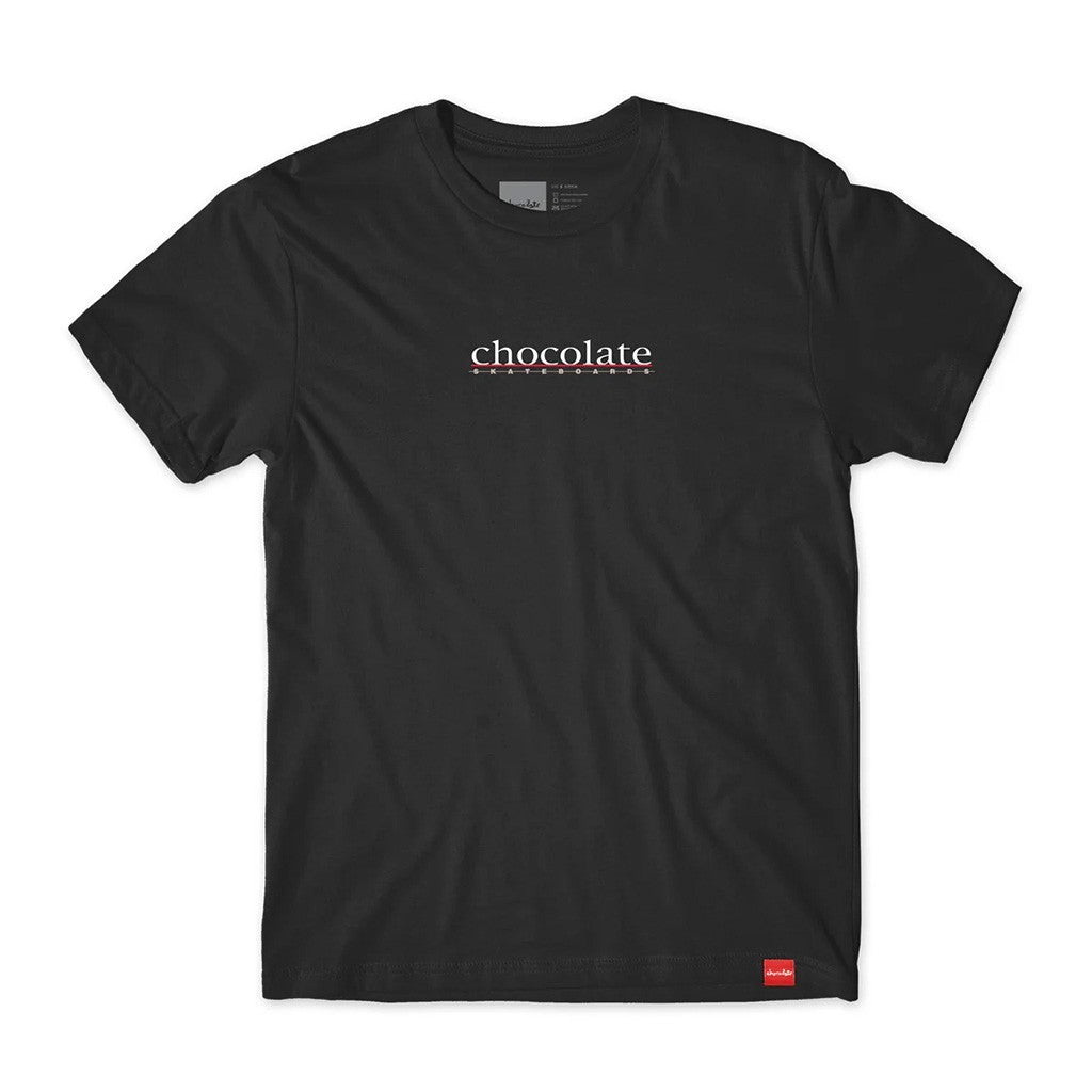 Camiseta Chocolate Skateboards Bar - Preto