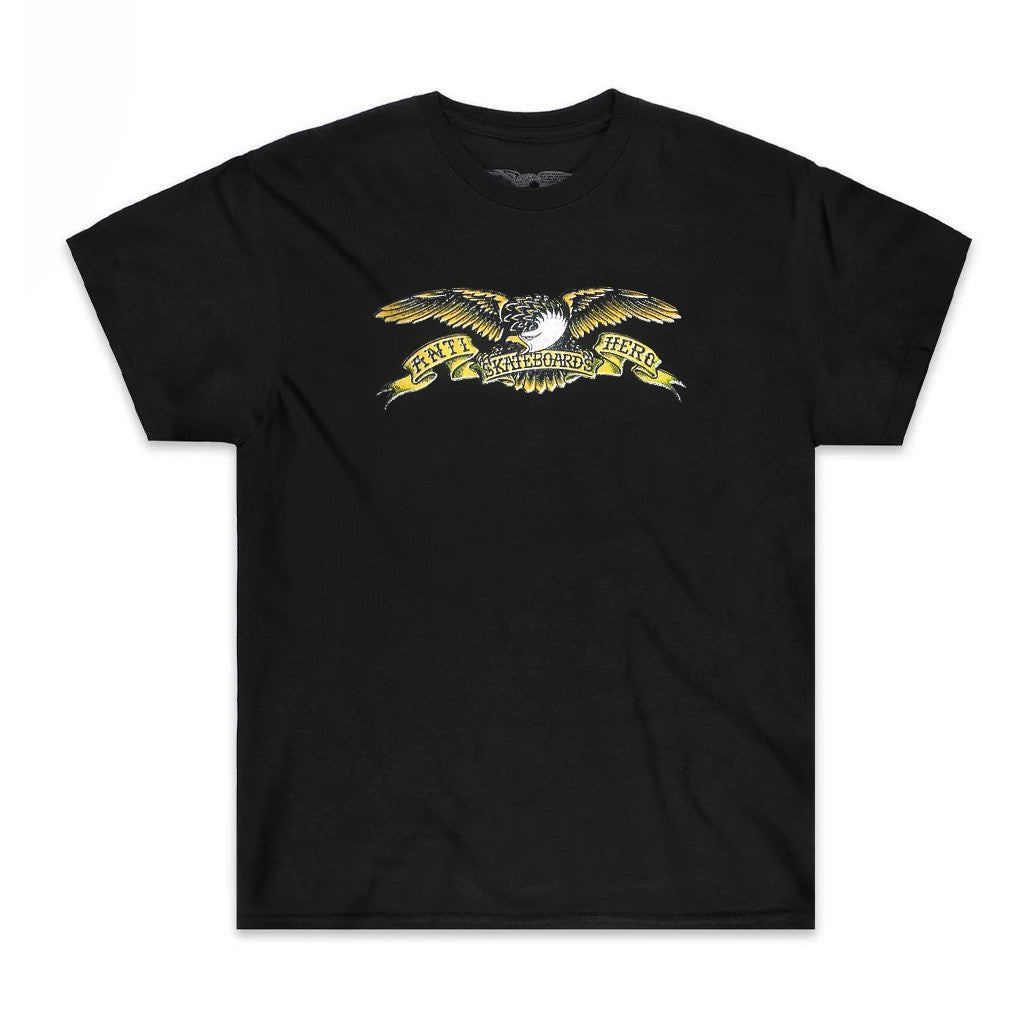 Camiseta Anti Hero Skateboards Eagle - Preto