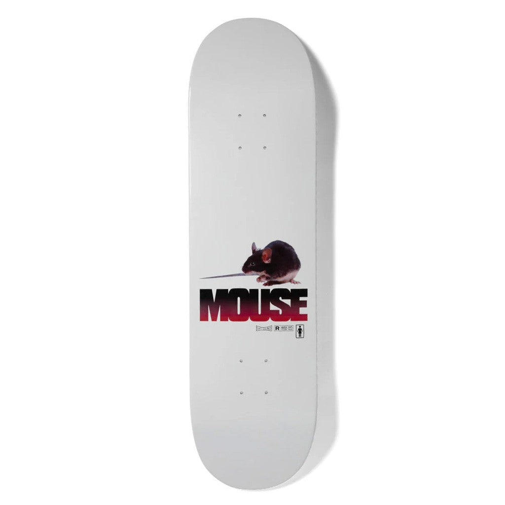 Shape Girl Skateboards Carroll Mouse One Off - Branco