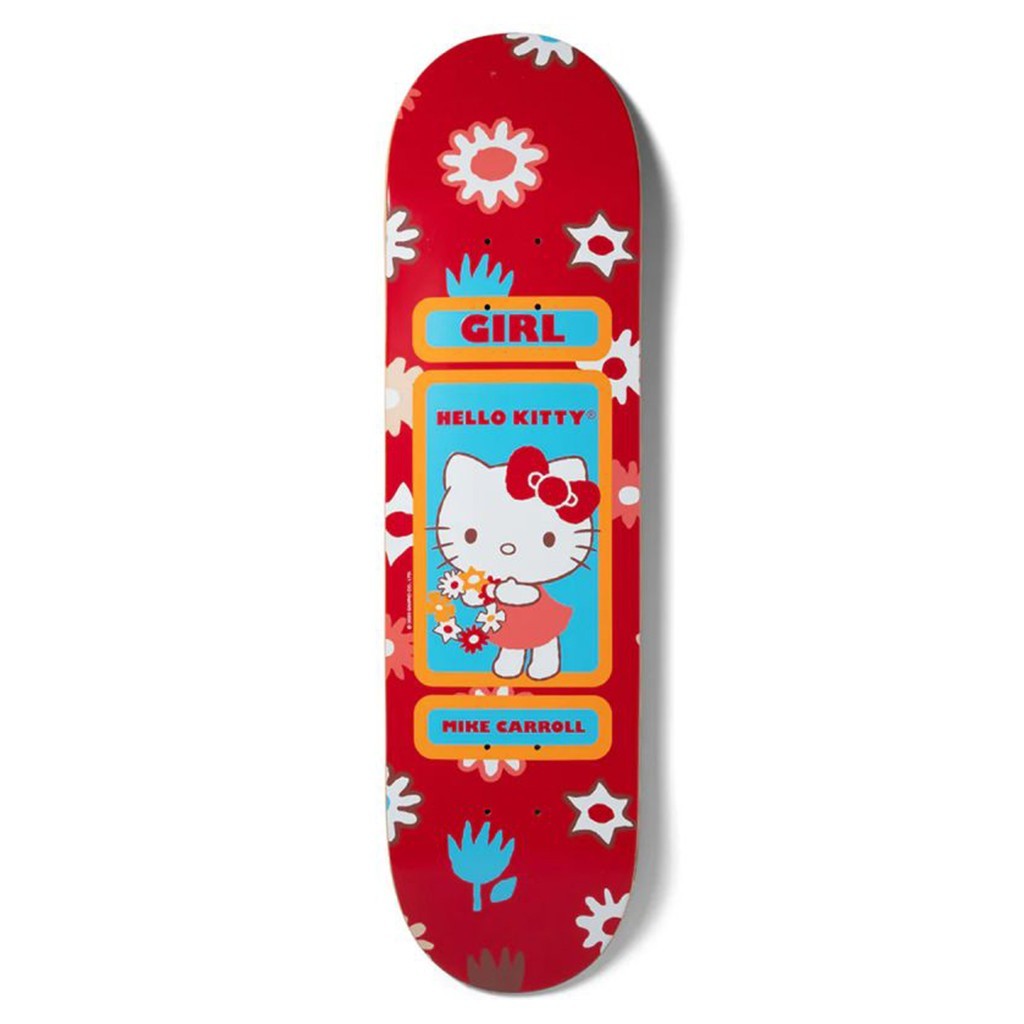 Shape Girl Skateboards Carroll Sanrio Friends - Vermelho