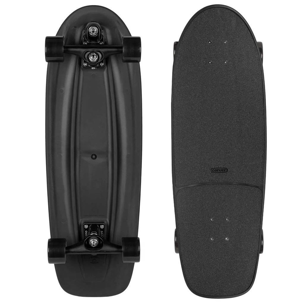 Skate Longboard Carver Ghostnet 31" Surfskate C7 - Preto