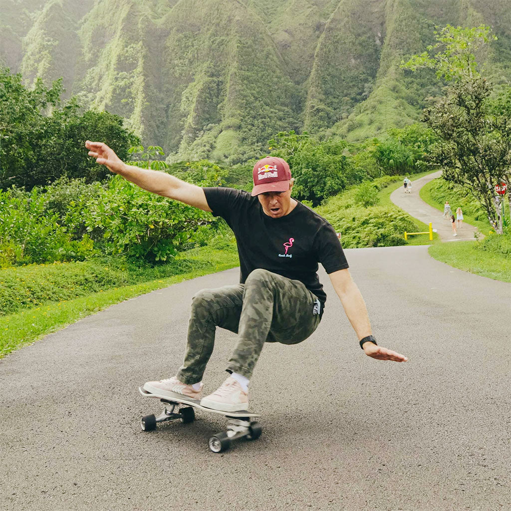 Skate Longboard Carver Jamie O'Brien Wave Slayer Surfskate C7 - Branco