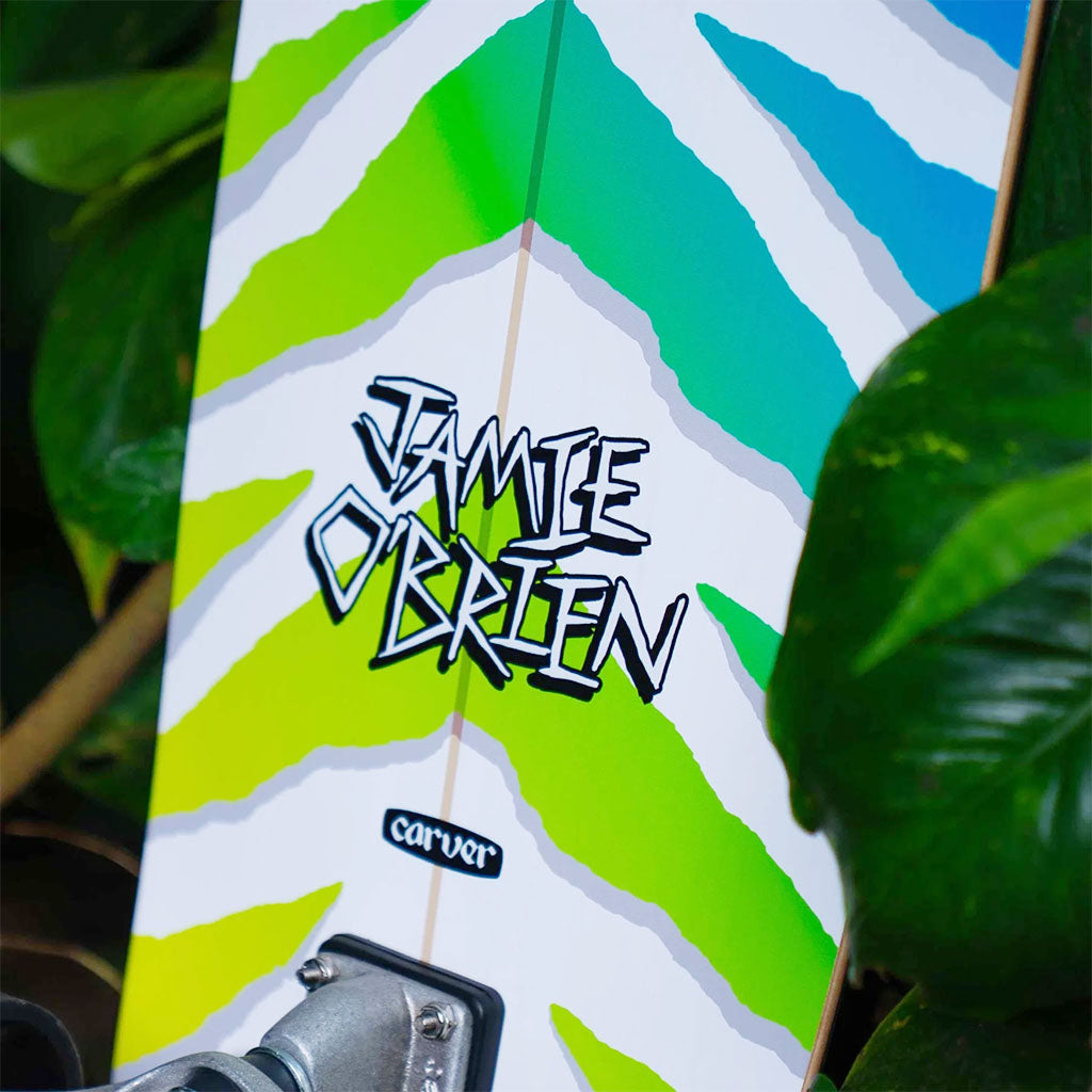 Skate Longboard Carver Jamie O'Brien Wave Slayer Surfskate C7 - Branco
