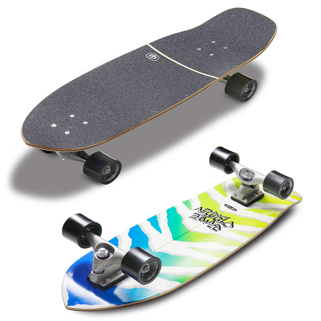Skate Longboard Carver Jamie O'Brien Wave Slayer Surfskate CX - Branco