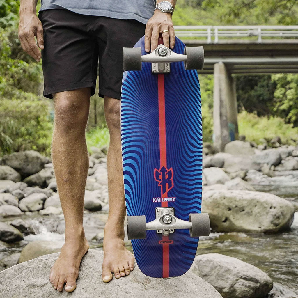 Skate Longboard Carver Kai Lenny Powerline Surfskate CX - Azul