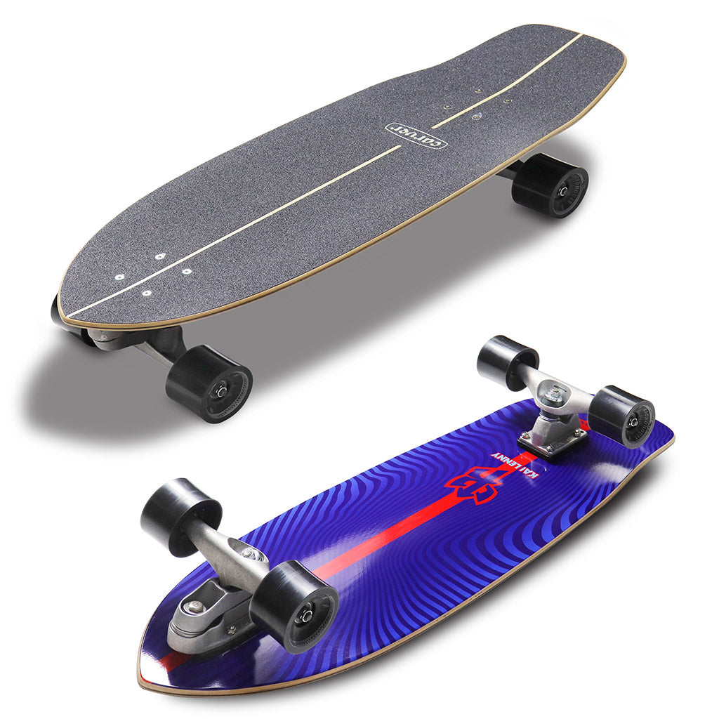 Skate Longboard Carver Kai Lenny Powerline Surfskate C7 - Azul