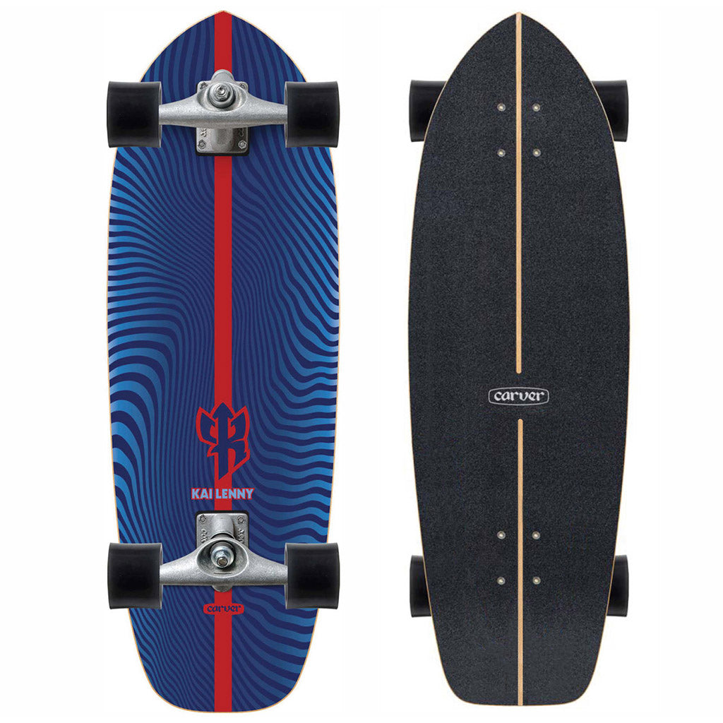 Skate Longboard Carver Kai Lenny Powerline Surfskate CX - Azul