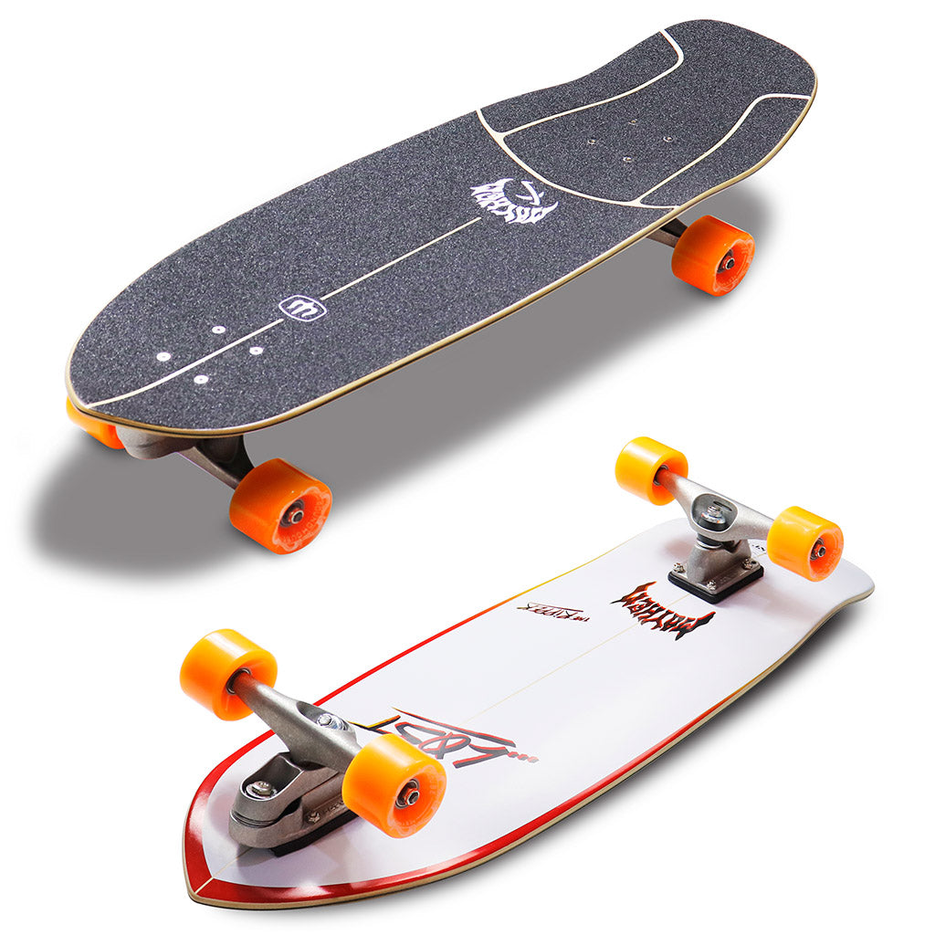 Skate Longboard Carver …Lost Ripper Surfskate C7 - Branco