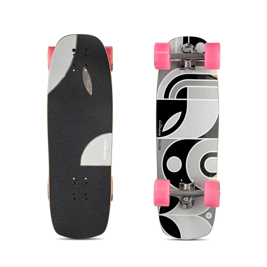 Skate Longboard Loaded Boards Loaded Ballona Rumblebee Orca - Cinza