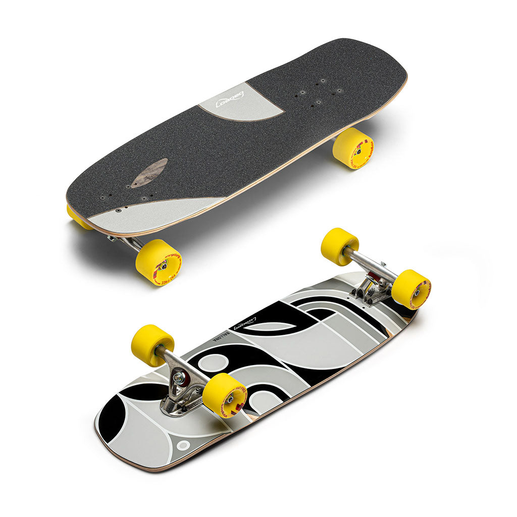 Skate Longboard Loaded Boards Loaded Ballona Orca - Cinza