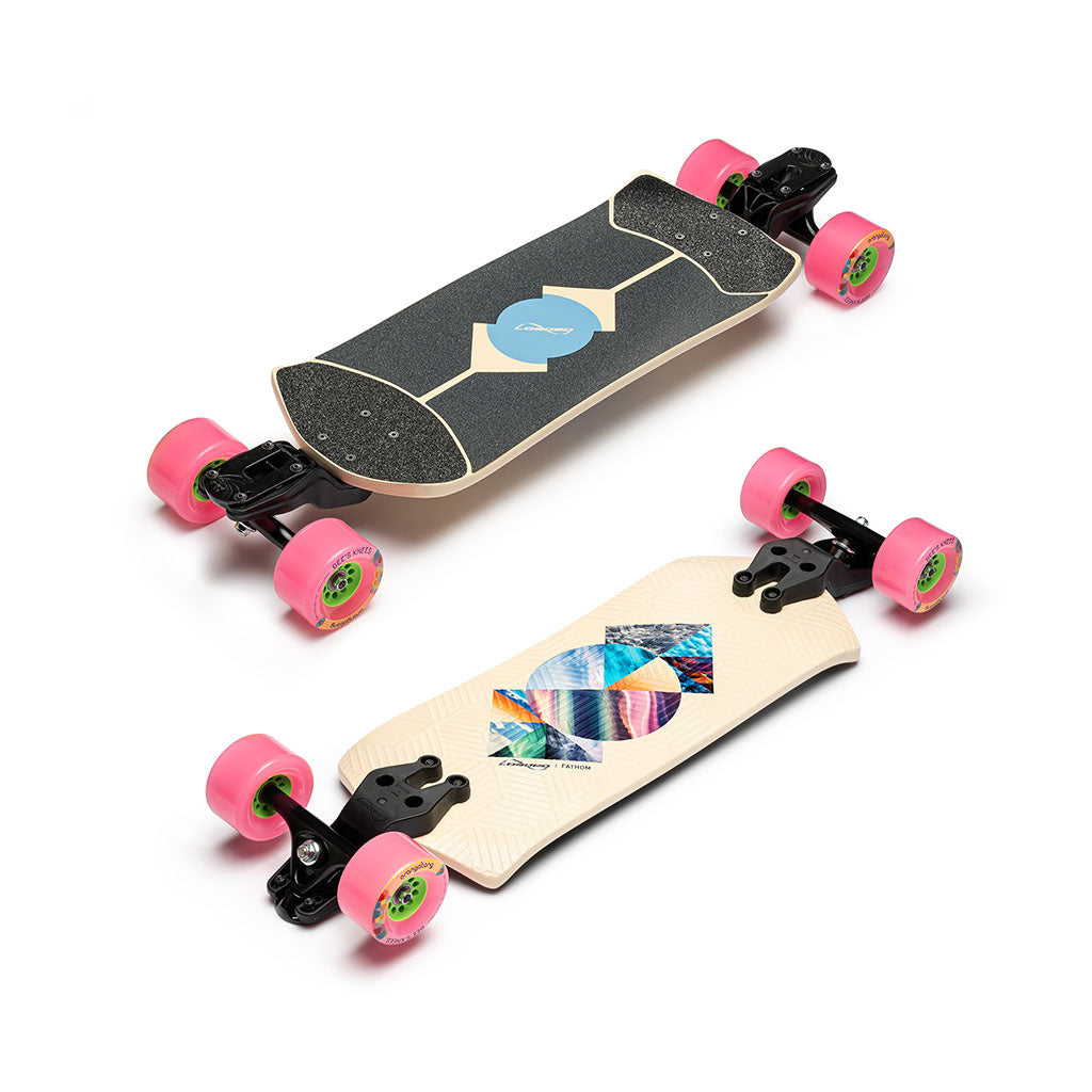 Skate Longboard Loaded Boards Fathom Strata - Bege Bee’s Knees